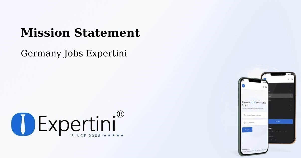 Corporate Mission – Morbach - Germany Jobs Expertini